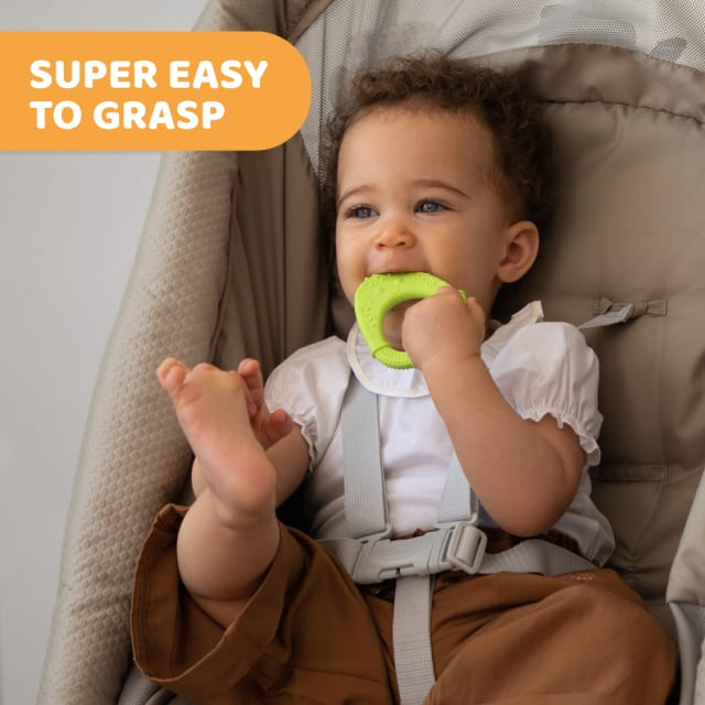 CHICCO All Soft Avocado Teether 2m+-5