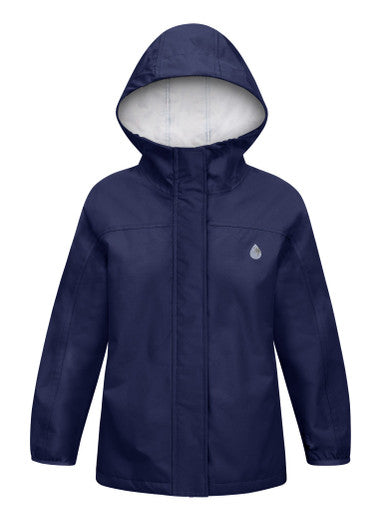 Therm 10K Packaway Rainshell - Navy-1