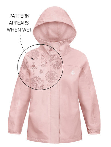 Therm SplashMagic Rainshell - Dusky Pink/Celestial Unicorn-1
