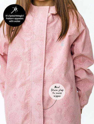 Therm SplashMagic Rainshell - Dusky Pink/Celestial Unicorn-2