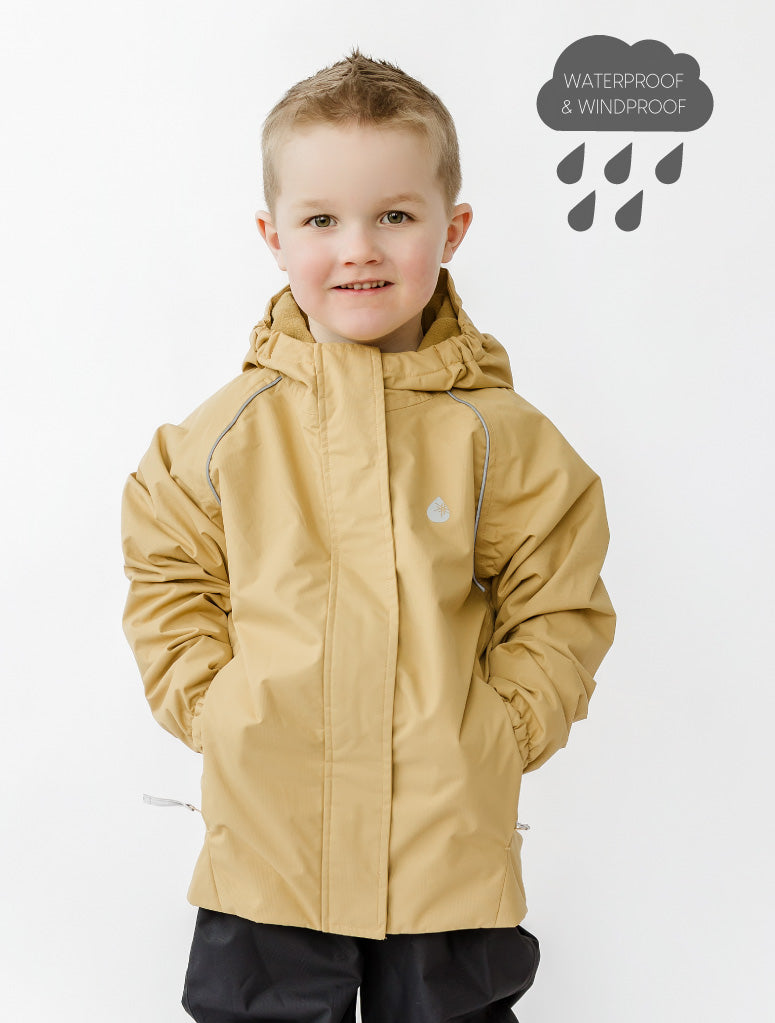Therm SplashMagic Rainshell - Sand/Dino Bones-6