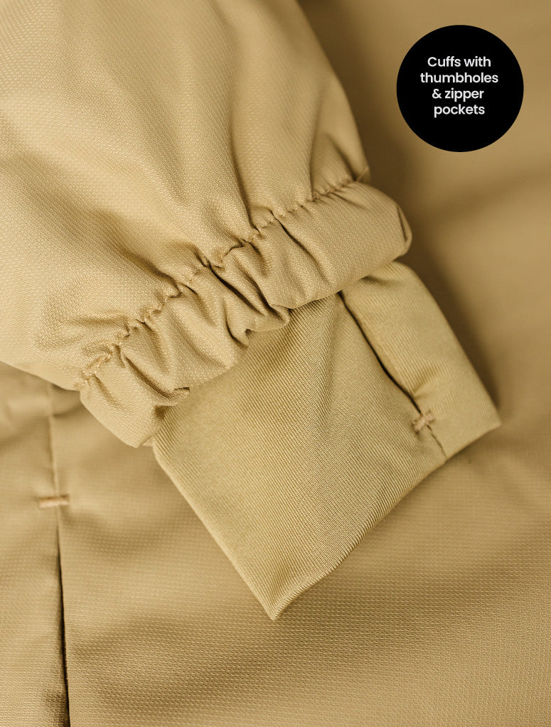 Therm SplashMagic Rainshell - Sand/Dino Bones-3