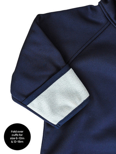 Therm All-Weather Fleece Onesie - Navy-2