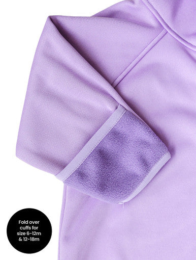 Therm All-Weather Fleece Onesie - Periwinkle-2