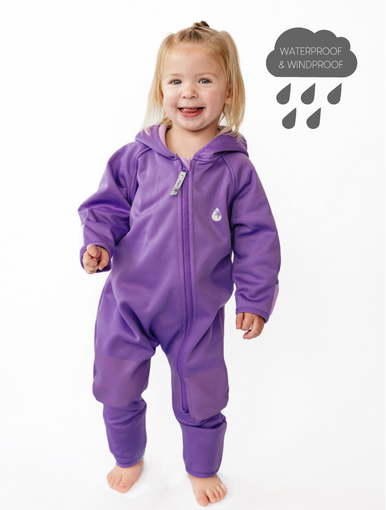 Therm All-Weather Fleece Onesie - Violet-3