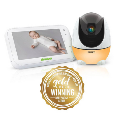 Uniden BW3531 HD Wireless Pan & Tilt Camera with 4.3" Baby Monitor-1