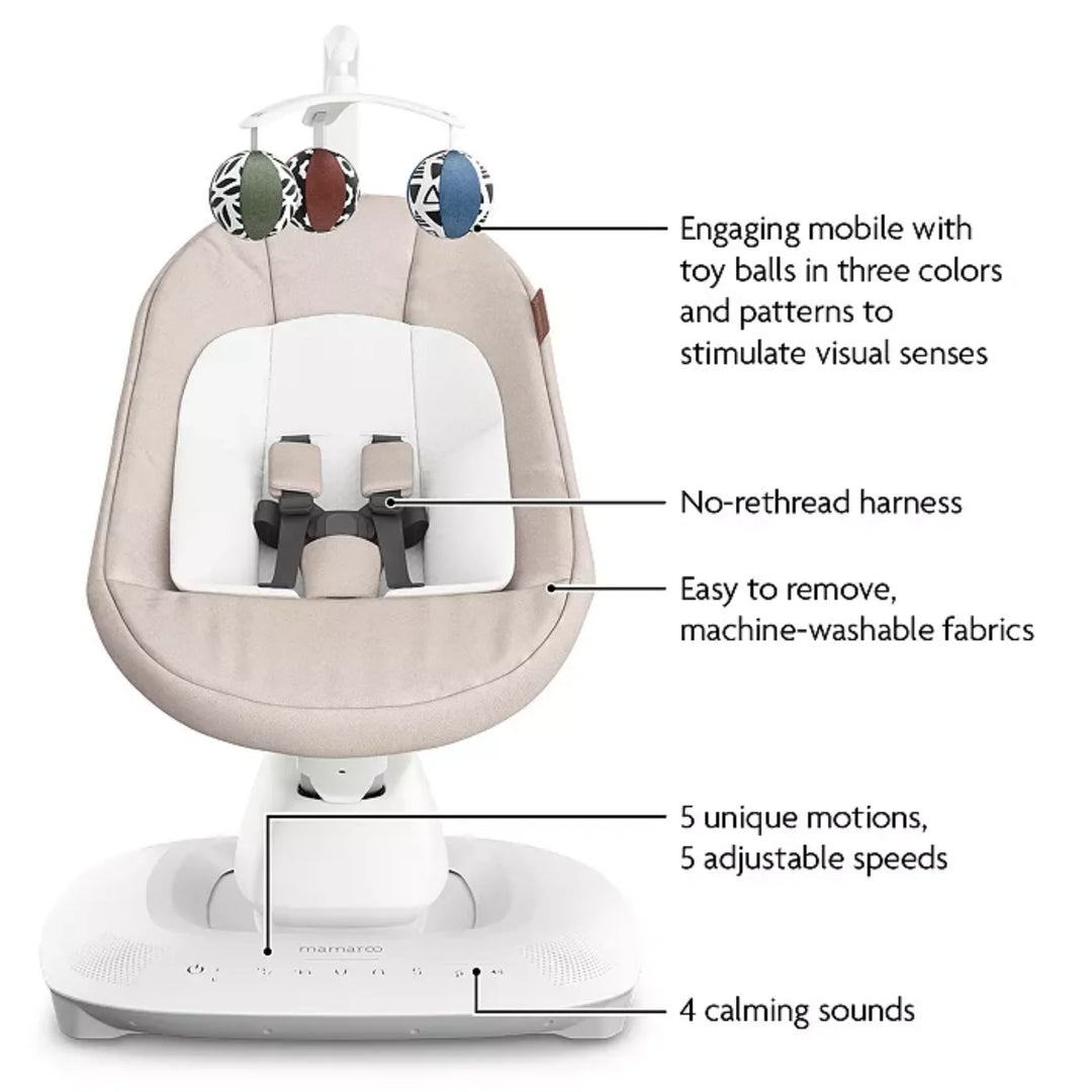 UPPAbaby Mamaroo Smart Swing-9