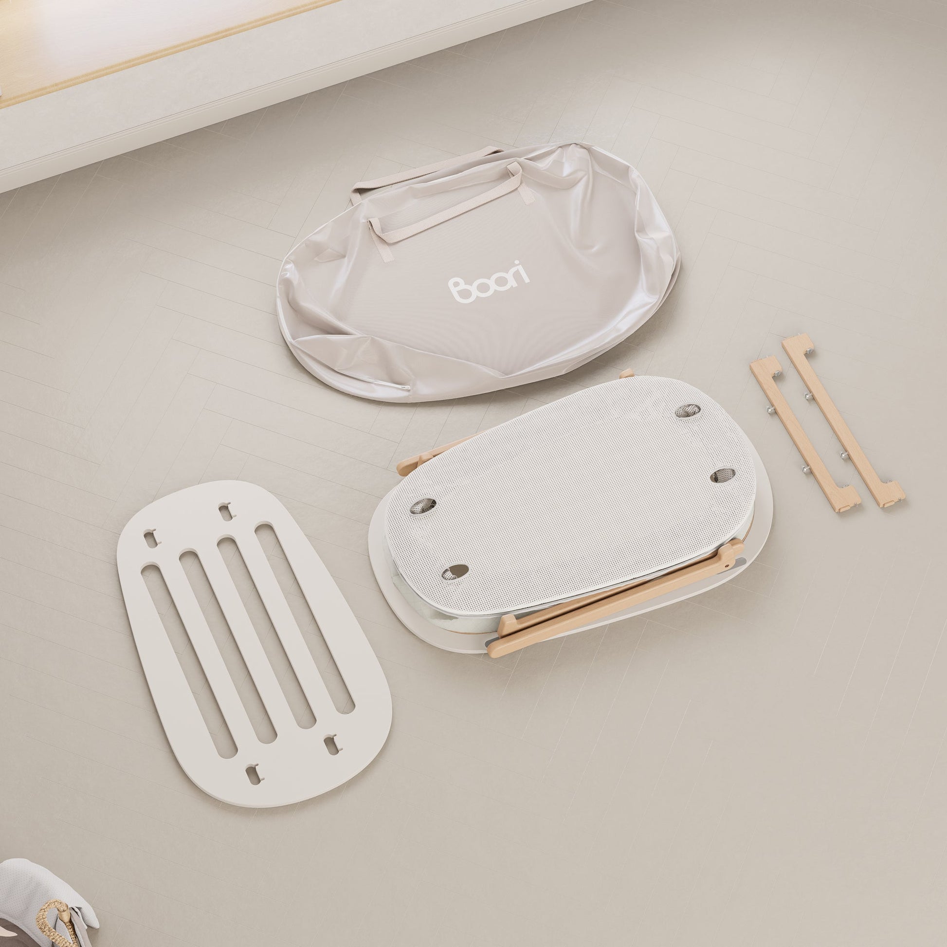 Boori Nest Easy-store Compact Cot-12