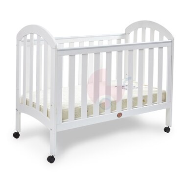 Super Nanny Dilham Cot - White-2