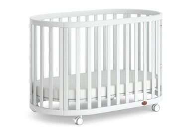 Boori Eden Oval Cot - Barley White-1