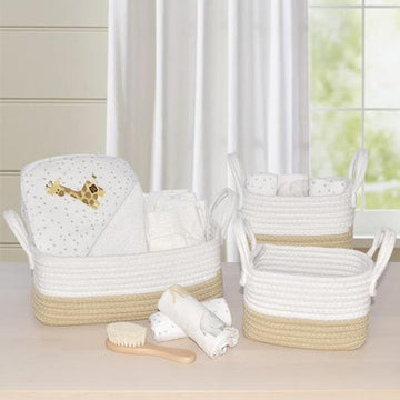 Living Textiles 3pc Storage Set - Natural