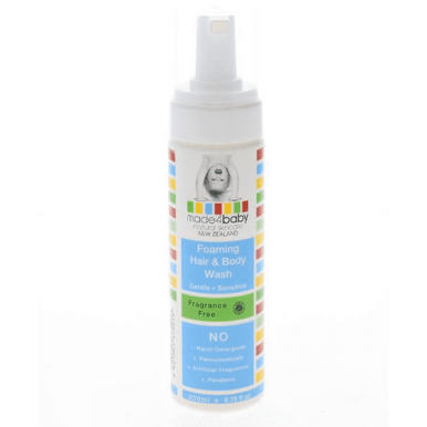 Made4Baby Foaming Hair & Body Wash 200ml-2