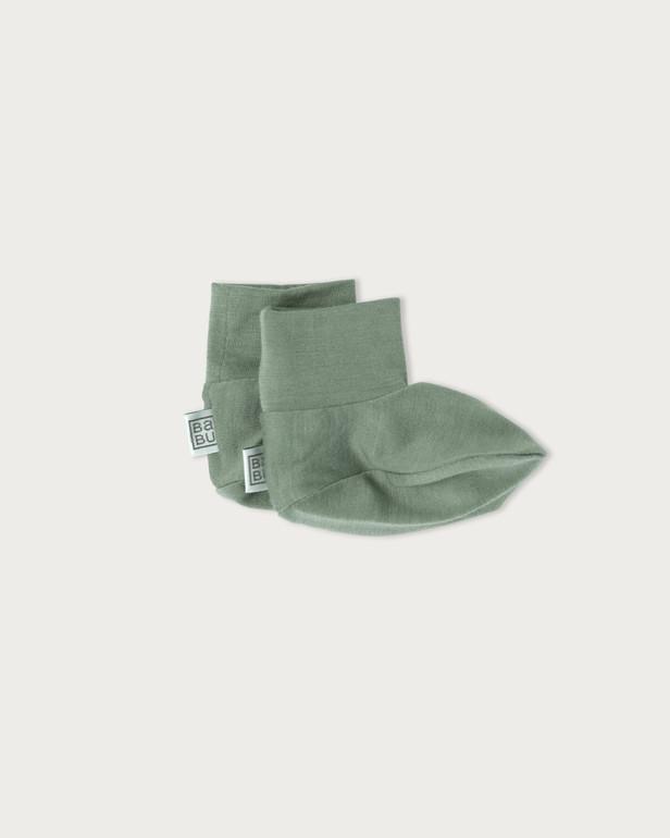 Babu Merino Booties - 0-3 Months-9
