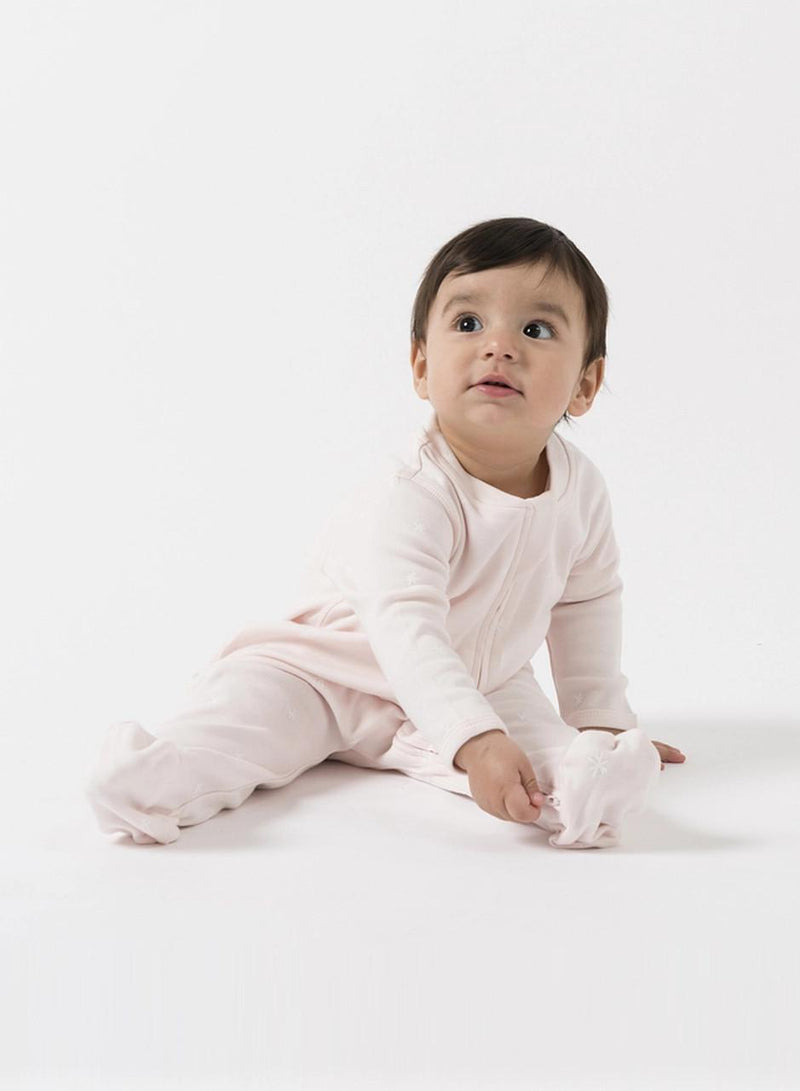 Babu Organic All In One Zip Front with Feet-22