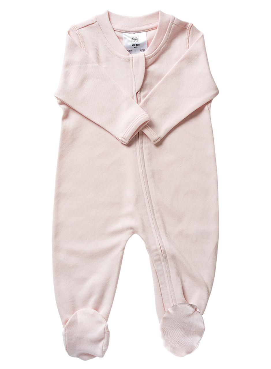 Babu Organic All In One Zip Front with Feet-20