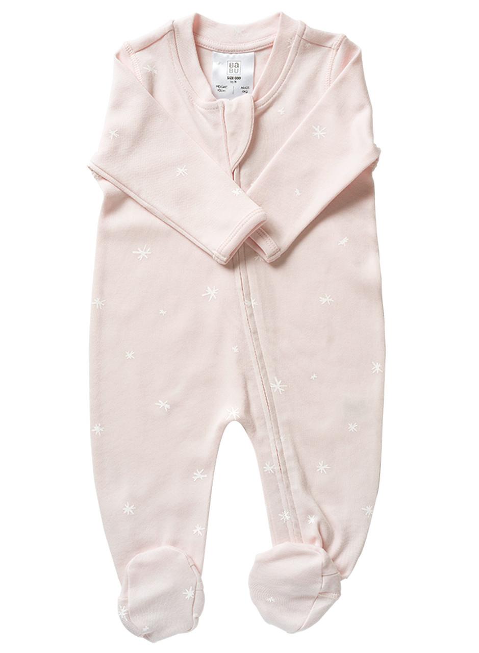 Babu Organic All In One Zip Front with Feet-21