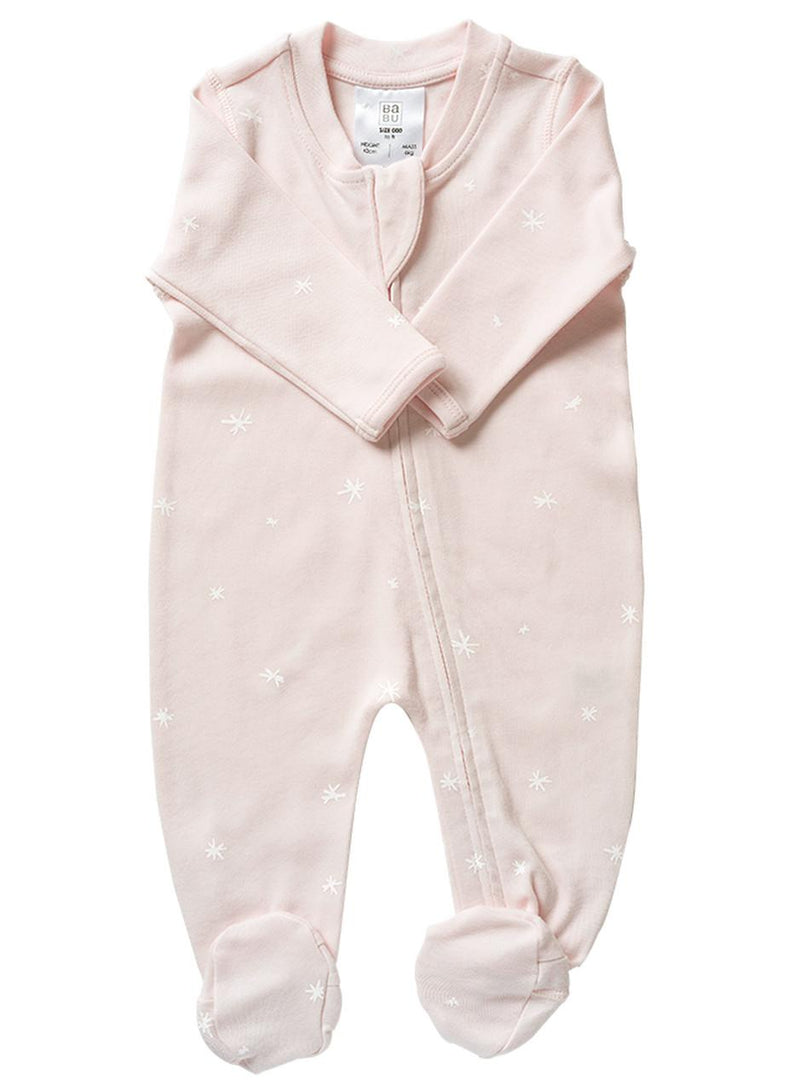 Babu Organic All In One Zip Front with Feet-21