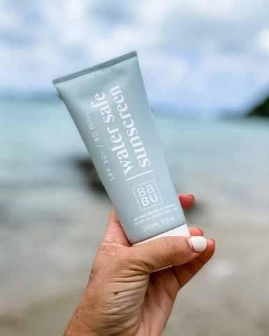 Buy Babu Water Safe Sunscreen - 200ml Online - Babies Nz