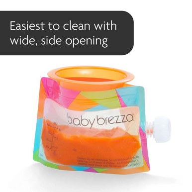 Baby Brezza Food Pouch With Funnel 10pk-3