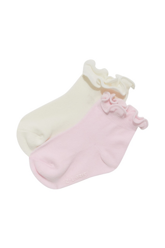 Bonds Frill Anklet Sock 2 Pack-1