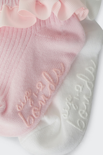Bonds Party Ribbon Cuff Sock 2 Pack-2