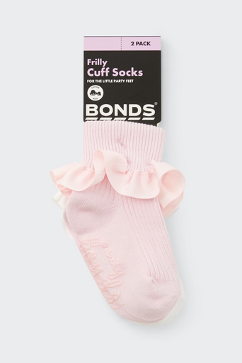Bonds Party Ribbon Cuff Sock 2 Pack-3