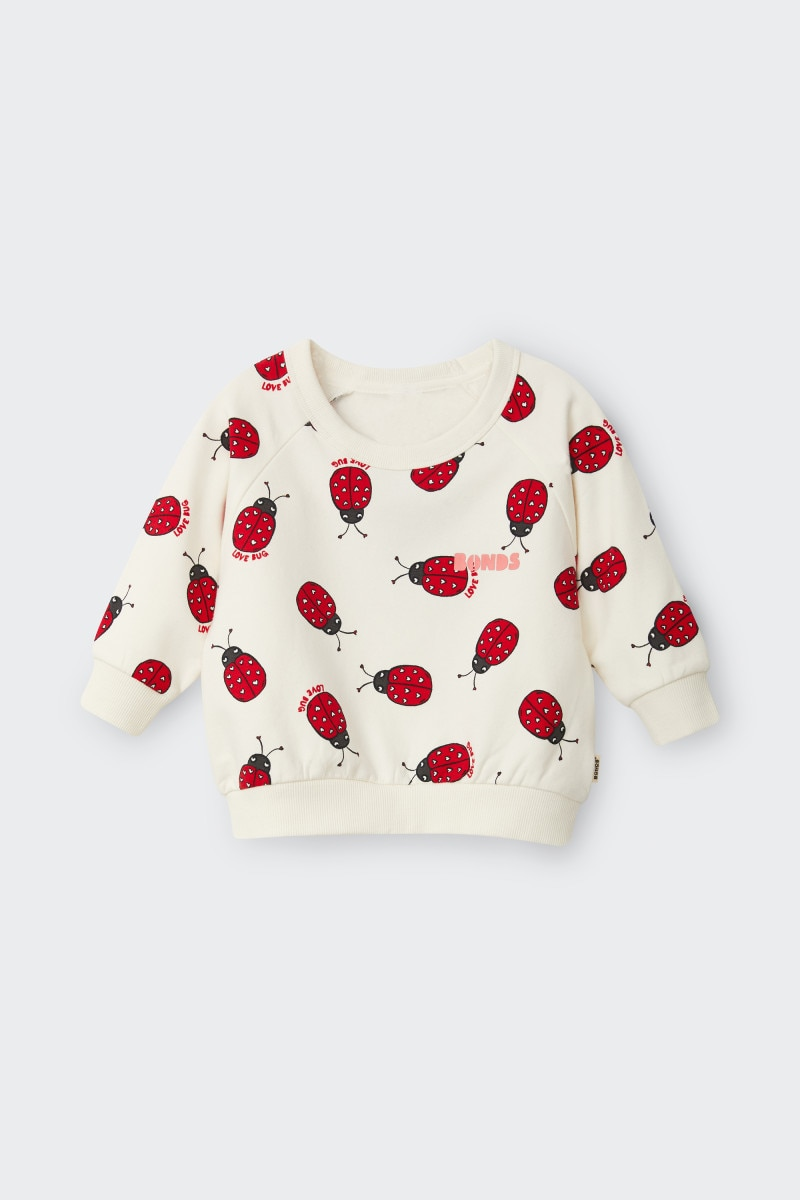 Bonds Soft Threads Pullover - Love Bug-1
