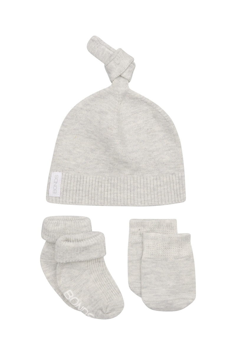 Bonds Bamboo Beanie Set - 0-3 Months-5