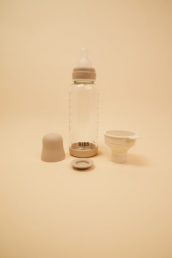 BIBS Baby Bottle Complete Set - GLOW Vanilla-5