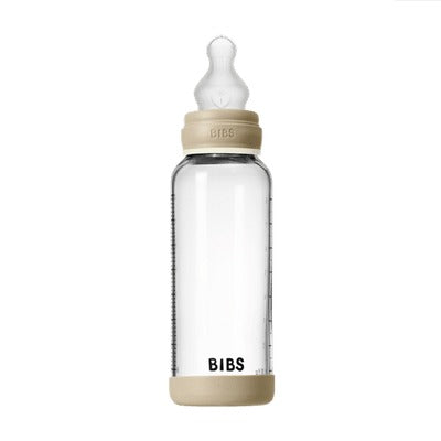 BIBS Baby Bottle Complete Set - GLOW Vanilla-1