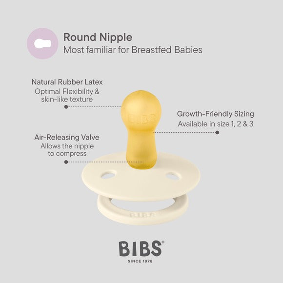 BIBS Try-it Latex Soother Starter Box 3pk-8