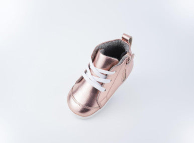 Buy Step-Up Alley-Oop - Rose Gold Metallic Online - Babies Nz