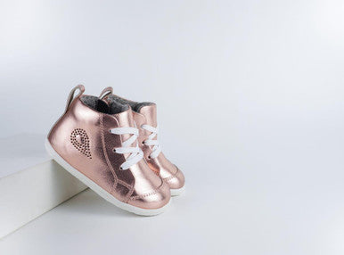 Buy Step-Up Alley-Oop - Rose Gold Metallic Online - Babies Nz