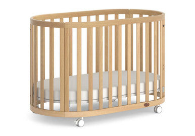 Buy Boori Eden Oval Cot - Beech Online - Babies Nz