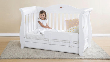 Buy Boori Toddler Guard Panel (for cot beds) - Barley White Online - Babies Nz