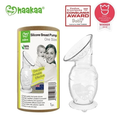 Haakaa Silicone Breast Pump with Suction Base (150ml)-2
