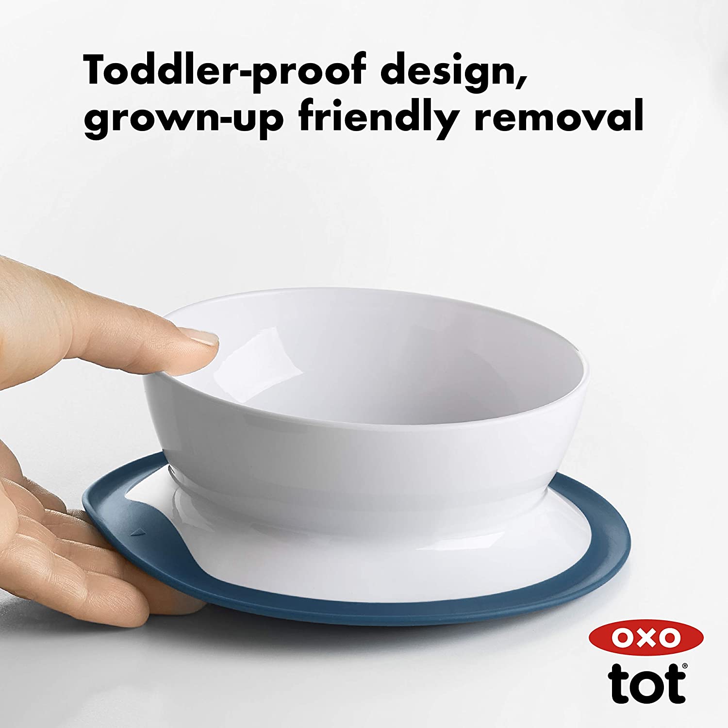 OXO Tot Stick & Stay Suction Bowl-12