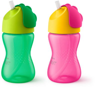 Philips Avent Baby Drinking Cup Bendy Straw-1