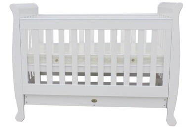 Super Nanny Chelsea Sleigh Cot Bed-12