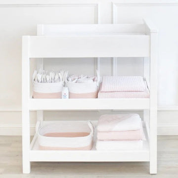 Living Textiles 3pc Storage Set - Blush