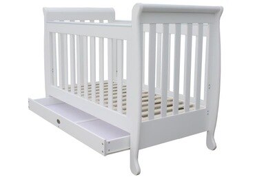 Super Nanny Chelsea Sleigh Cot Bed-11