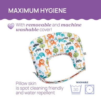 Chicco Boppy Pillow Deluxe - Confetti-3