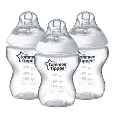 Tommee Tippee Closer To Nature PP Bottle 260ml 3pk-2