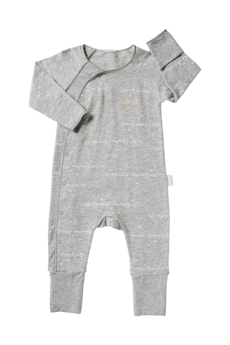 Bonds Cozysuit - Je Taime Bonds New Grey Marle-1