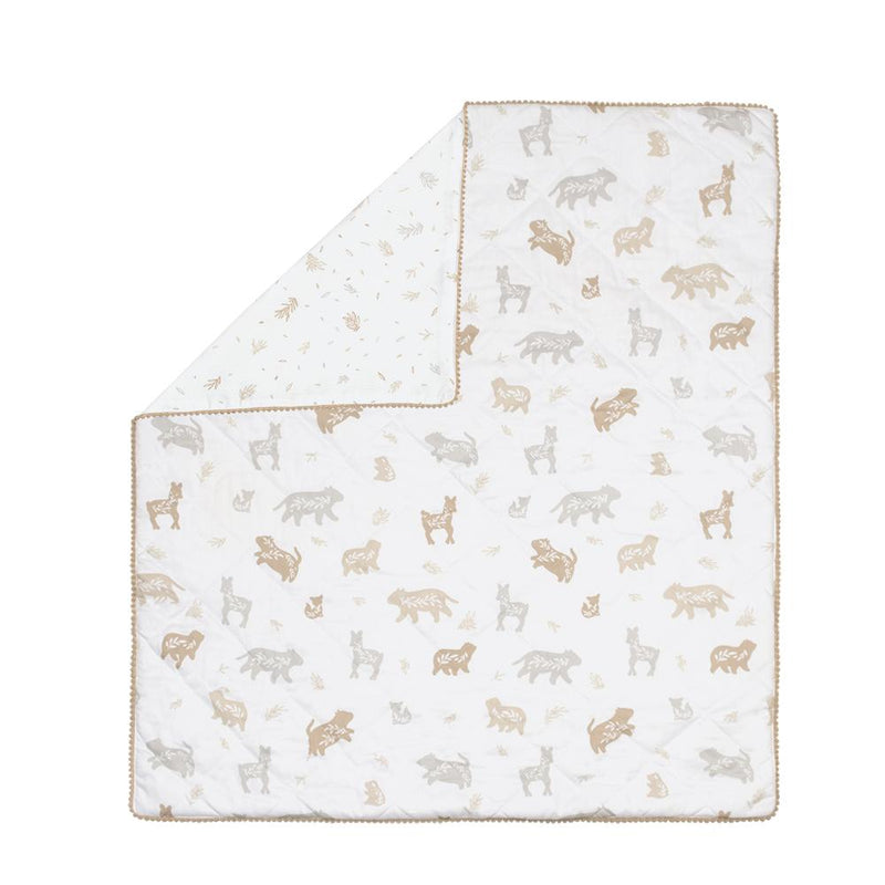 Lolli Living Cot Comforter - Bosco Bear-3
