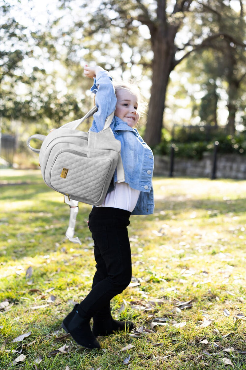 ISOKI Mini Marlo Backpack - Stone-2