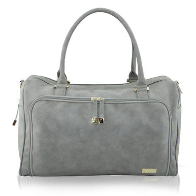 Buy Isoki Double Zip Satchel Nappy Bag - Stone Grey Online -  Babies.co.nz