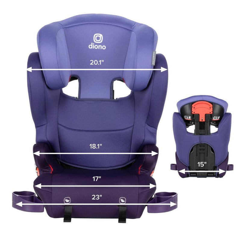 Diono Cambria 2XT Booster Seat - Purple Wildberry-6