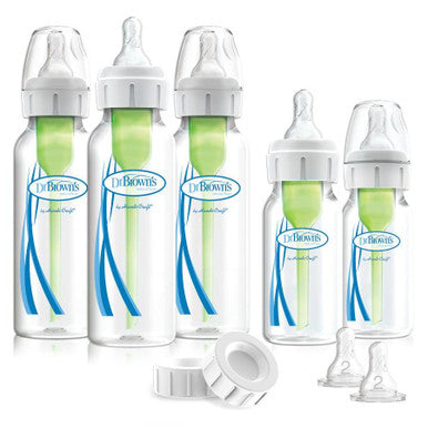 Buy Dr Browns Options+ Narrow Neck - Newborn Gift Set Online - Babies Nz