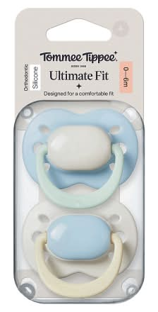 Tommee Tippee Ultimate Fit Silicone Soother 2pk - Assorted Colours-6